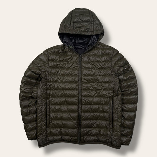 Prada down jacket khaki - Extra large