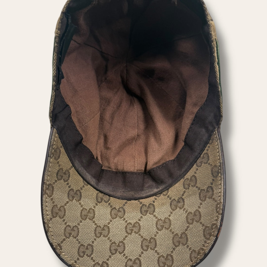 Gucci canvas cap beige - Small