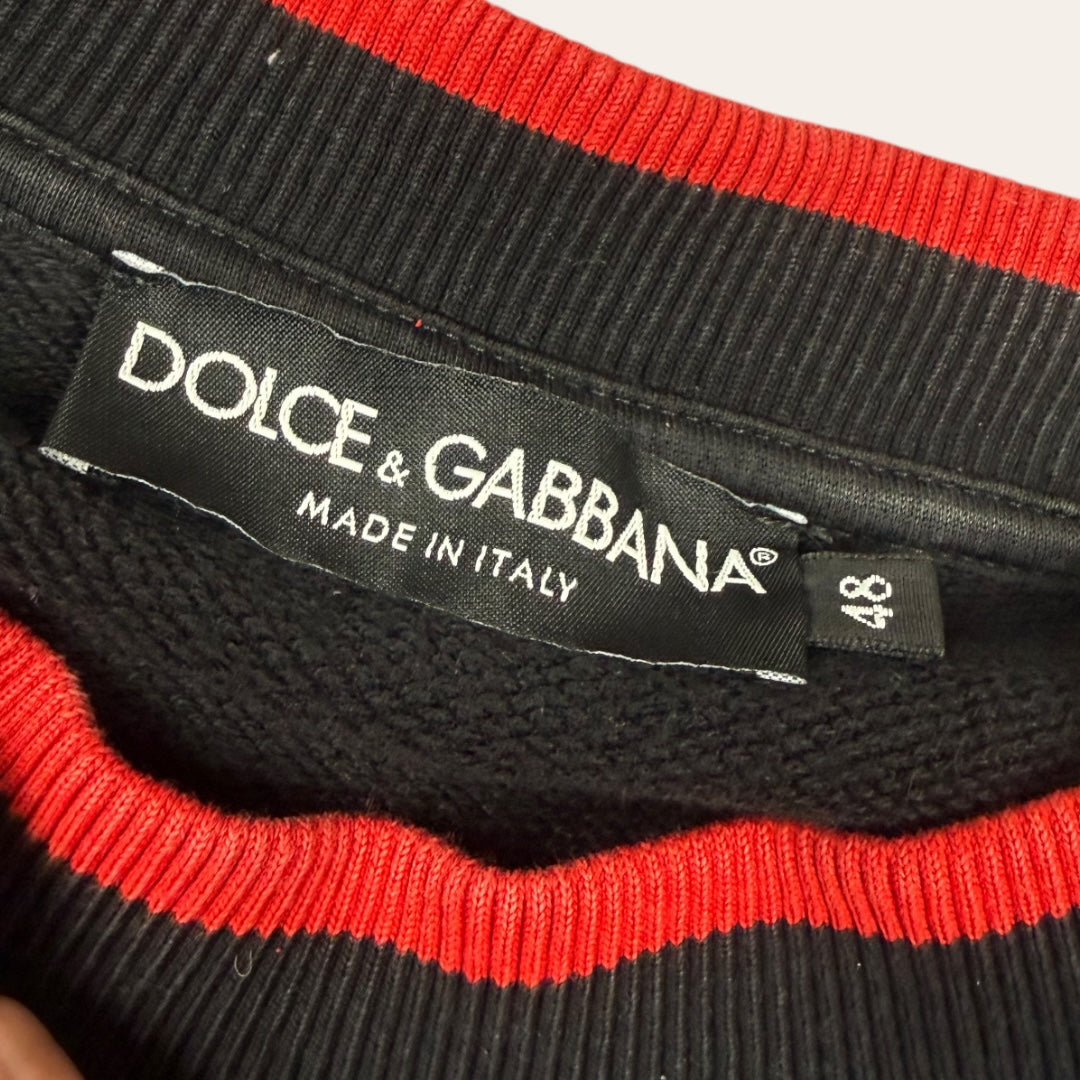 Dolce & Gabbana sweater black/grey - Medium
