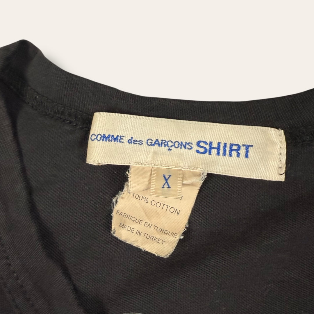 Comme des garcons tee black - Large