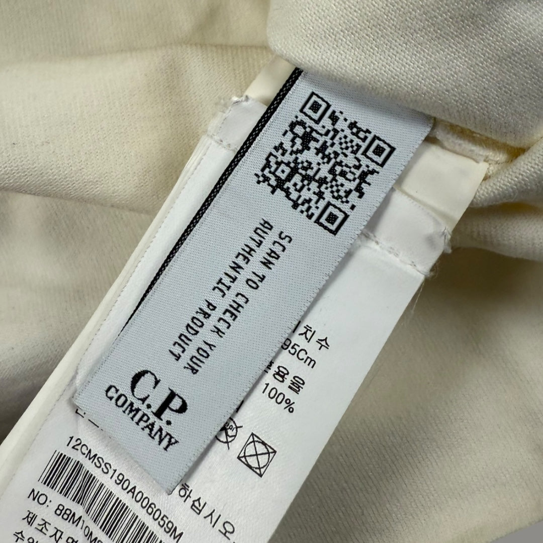 C.P. Company logo tee white - Medium