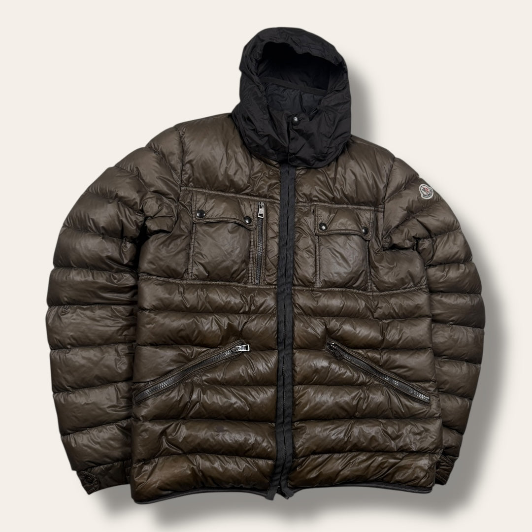 Moncler Norbert down jacket brown - Medium/Large