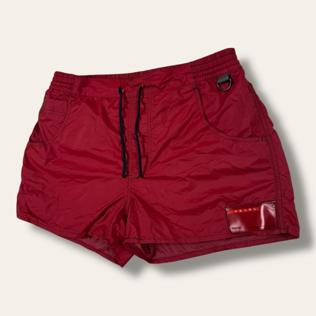 Prada shorts red - medium