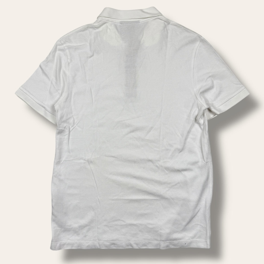 Burberry polo shirt white - Medium