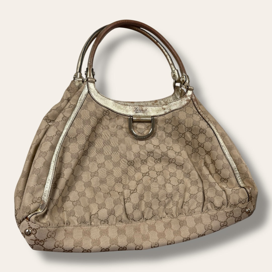 Gucci handbag beige/gold