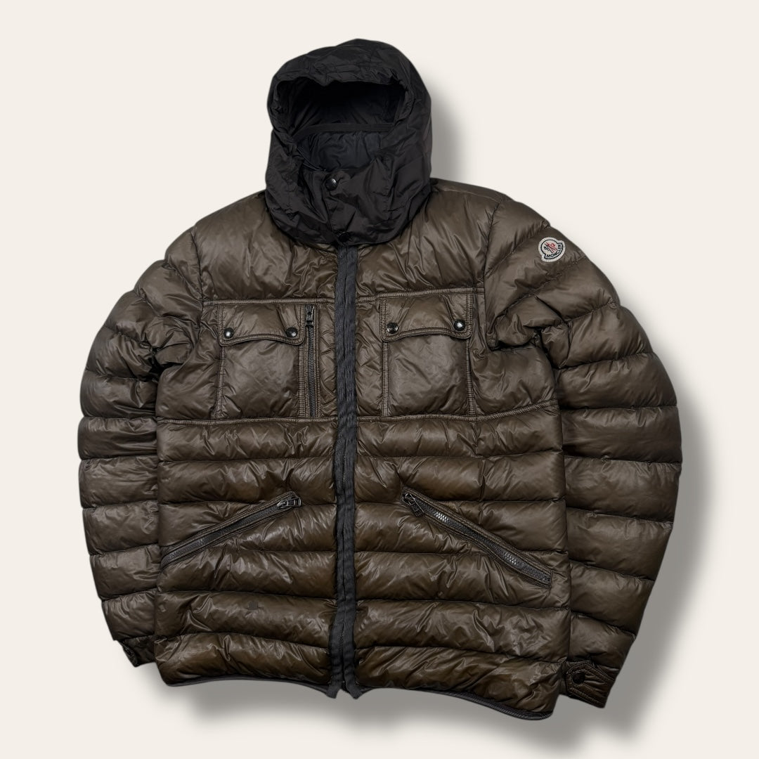 Moncler Norbert down jacket brown - Medium/Large