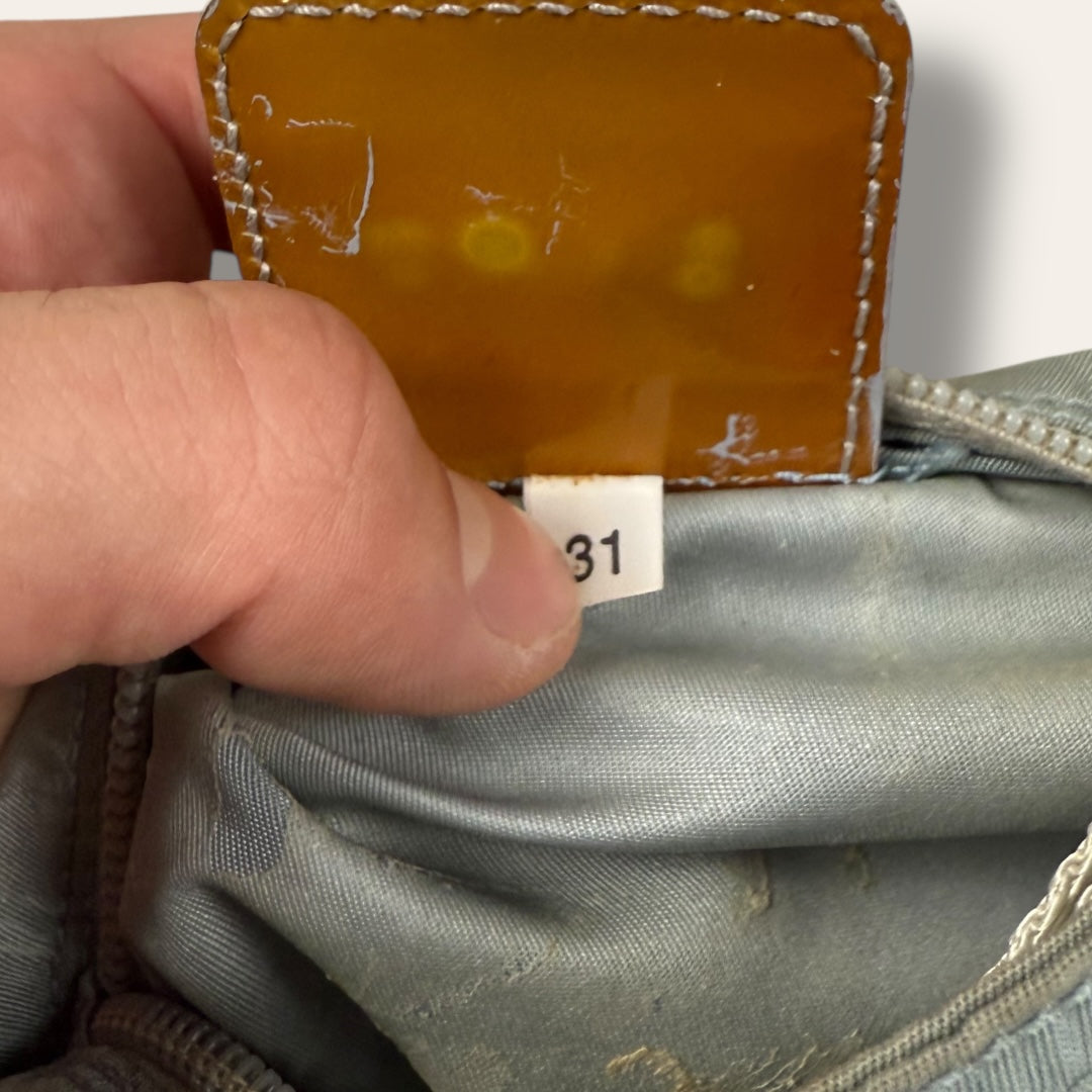Prada shoulder bag light blue