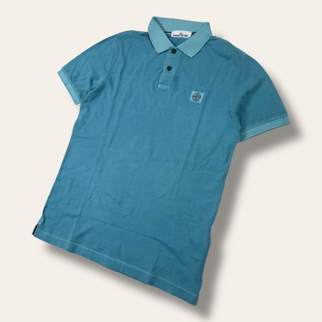 Stone island polo shirt blue - Large