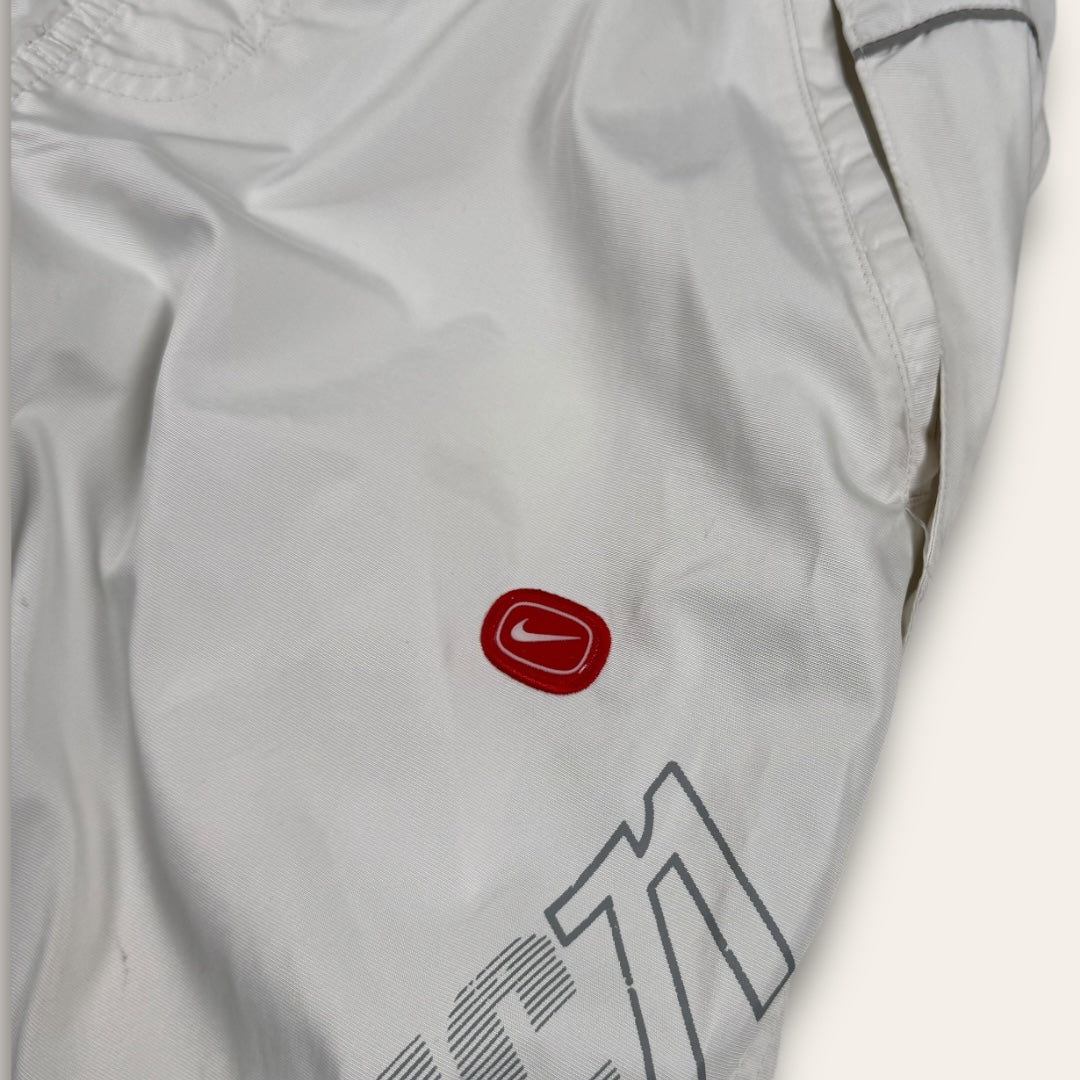 Nike athletic dept trackpants white - Small