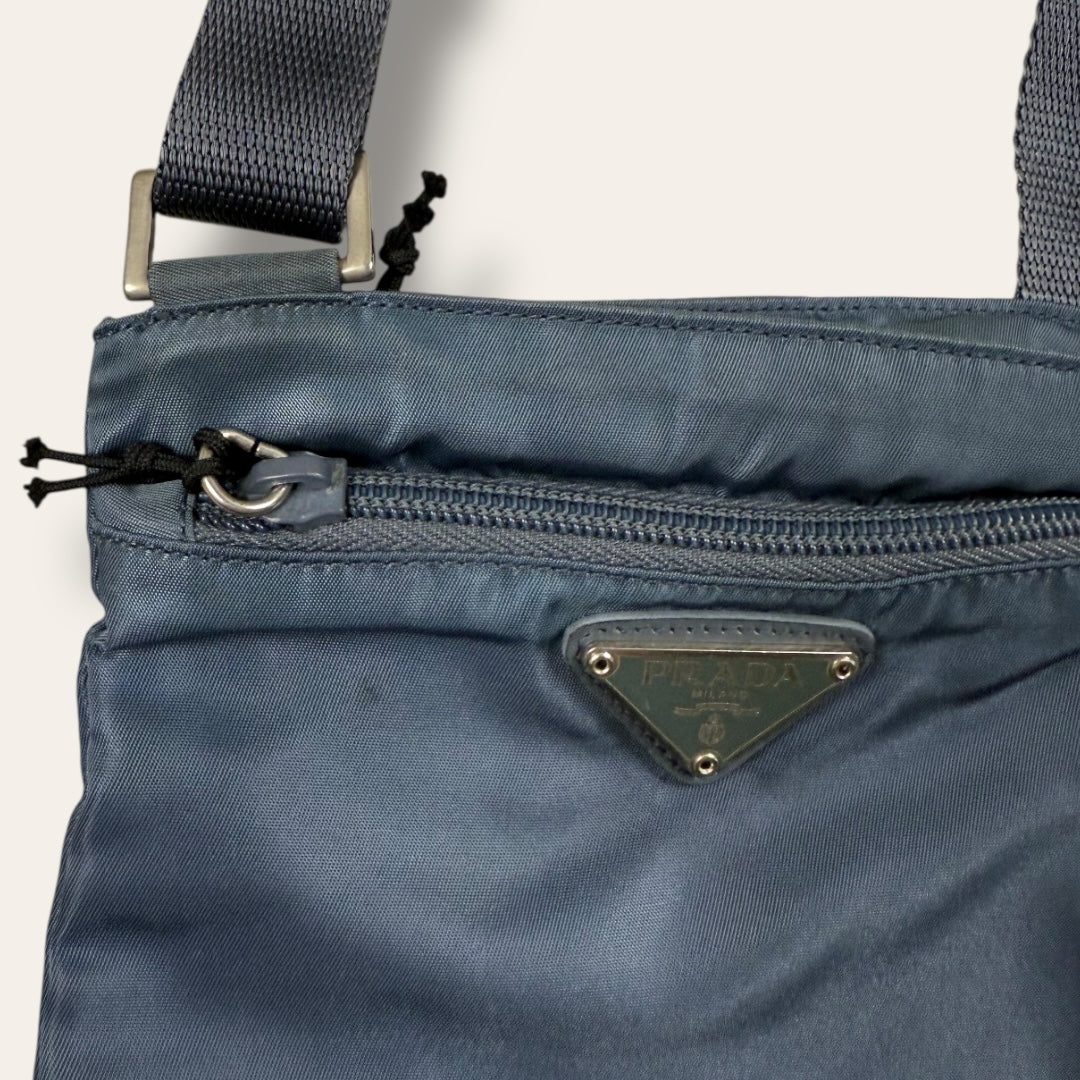 Prada shoulder bag navy