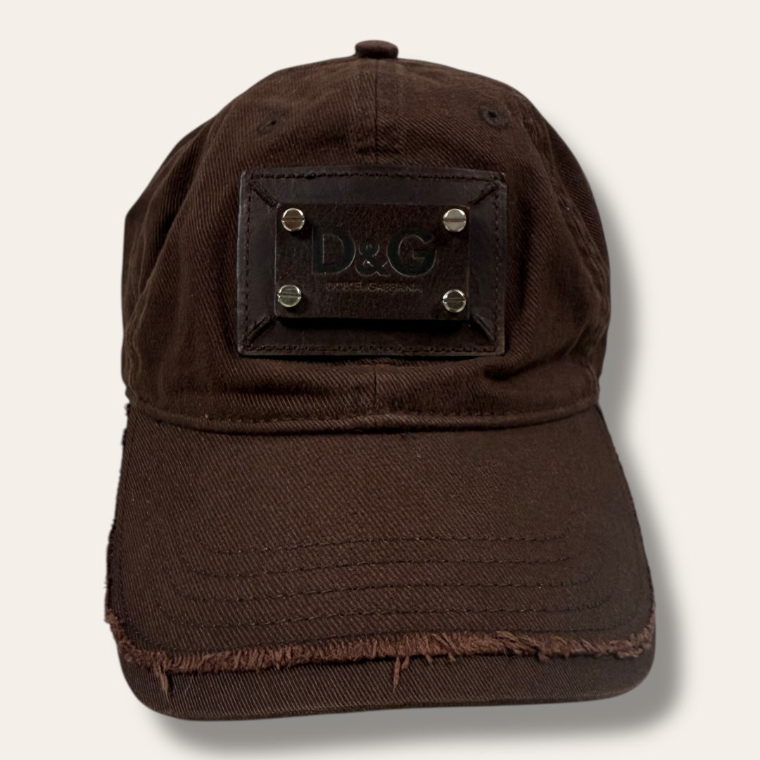 Dolce & gabbana cap brown