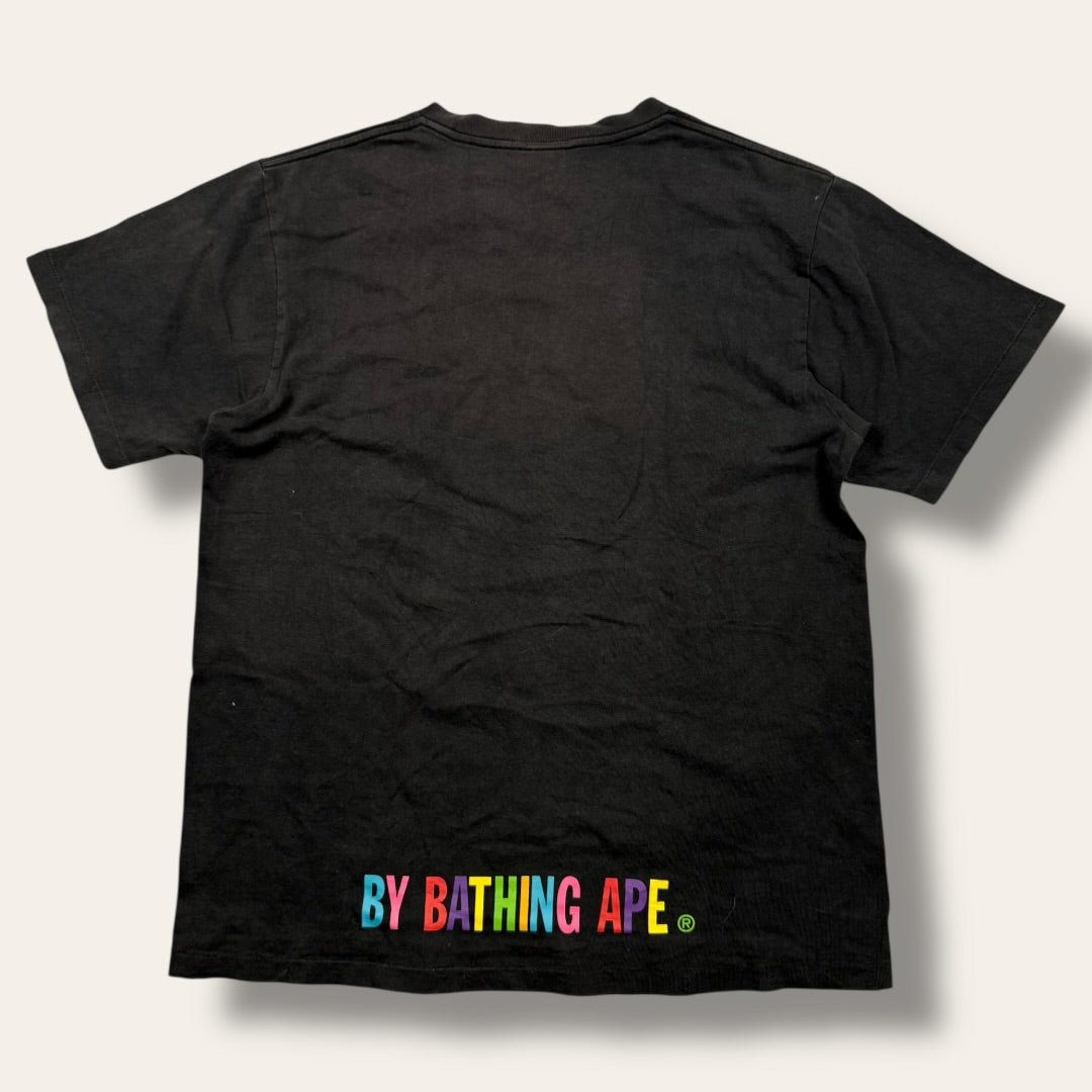 Bape ape tee yellow/black - Medium