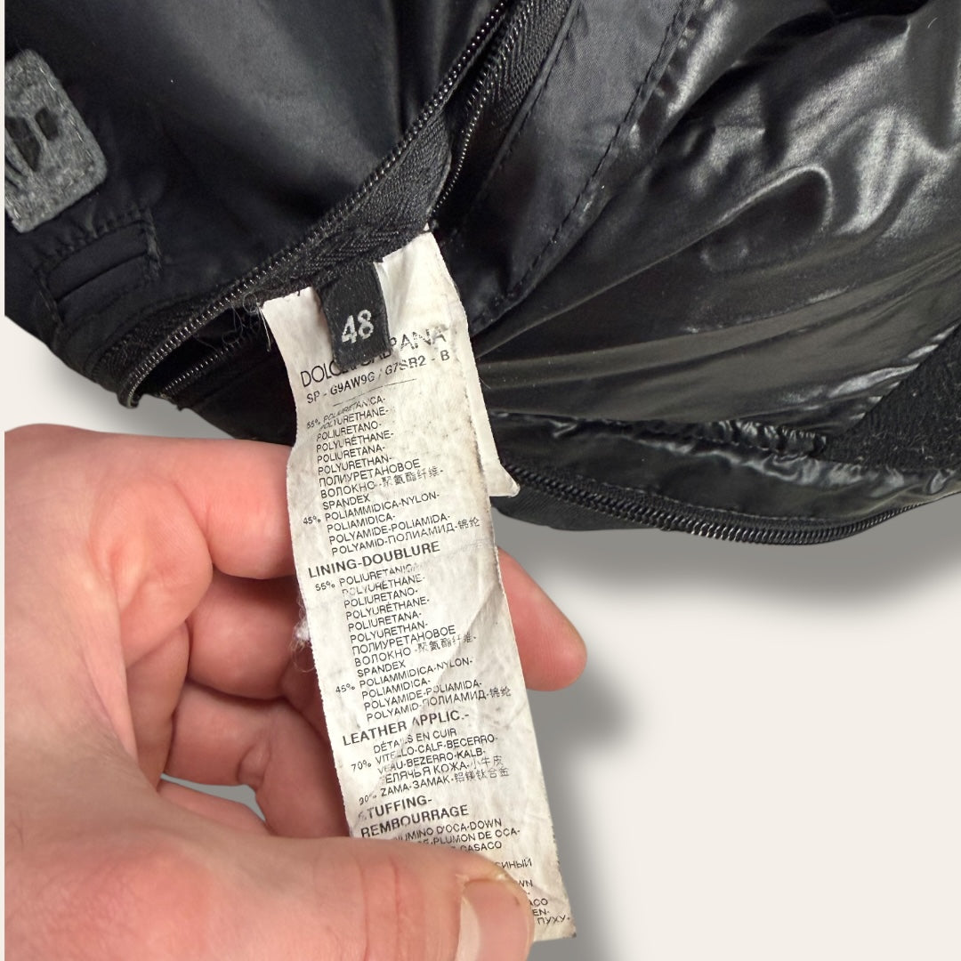Dolce & Gabbana puffer jacket black - Medium