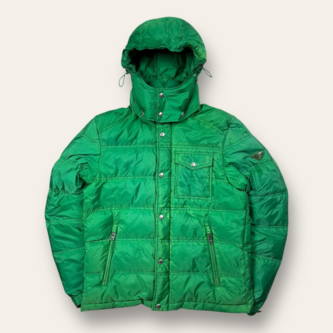 Prada puffer Down jacket green - Medium/Large