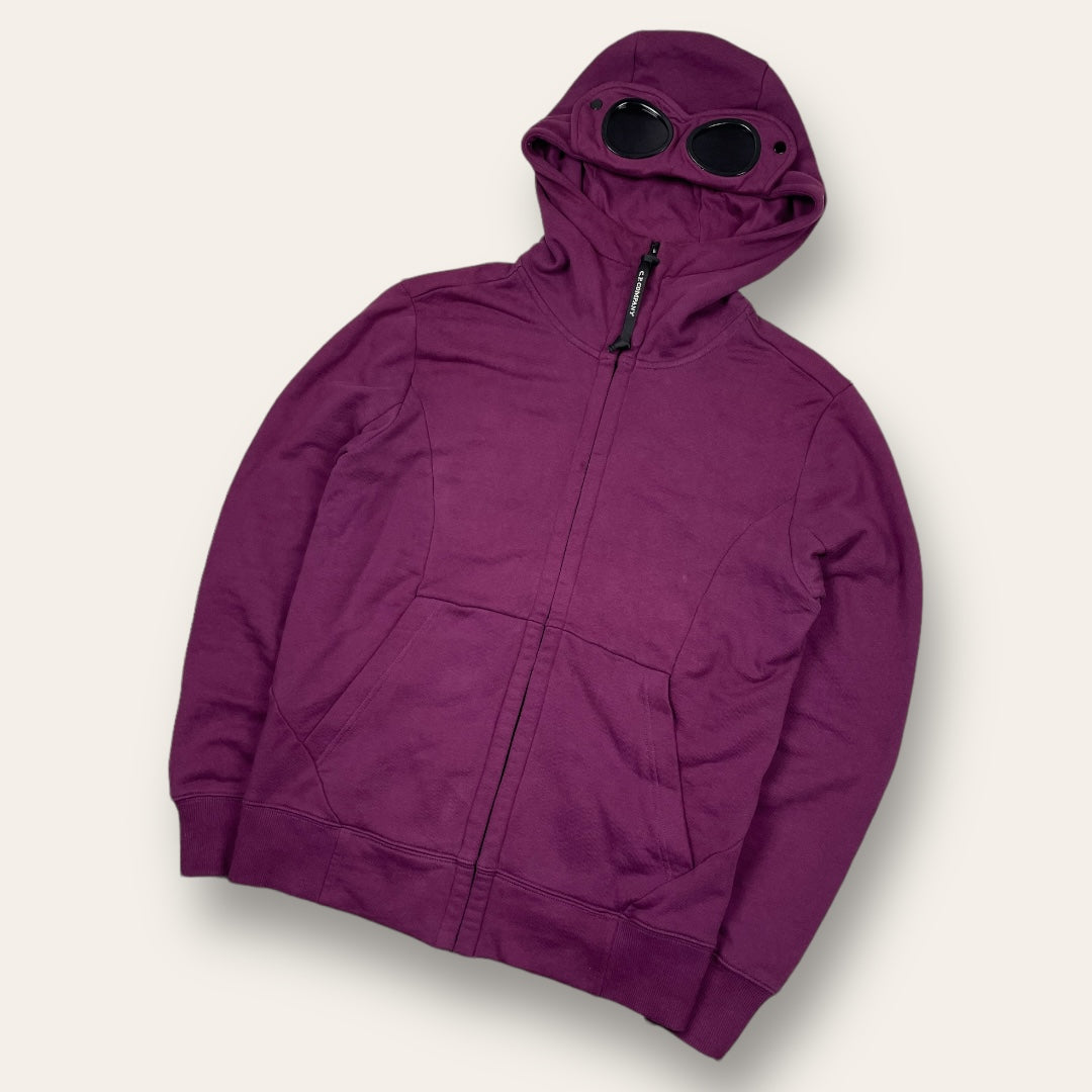 C.P. Company zip-up goggle hoodie purple - Small