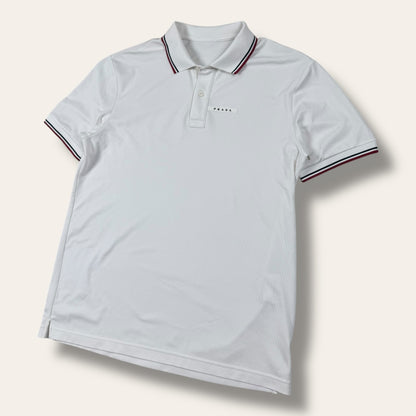 Prada polo shirt white - Large
