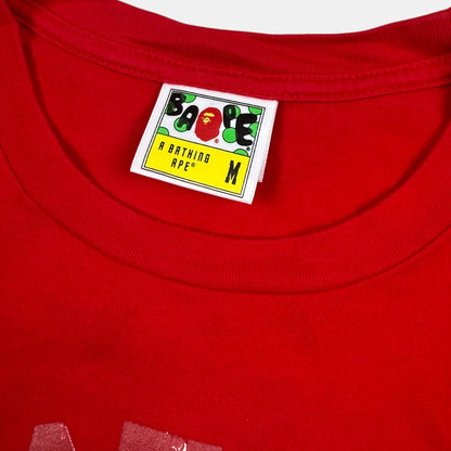 Bape jurrasic world tee red - Medium