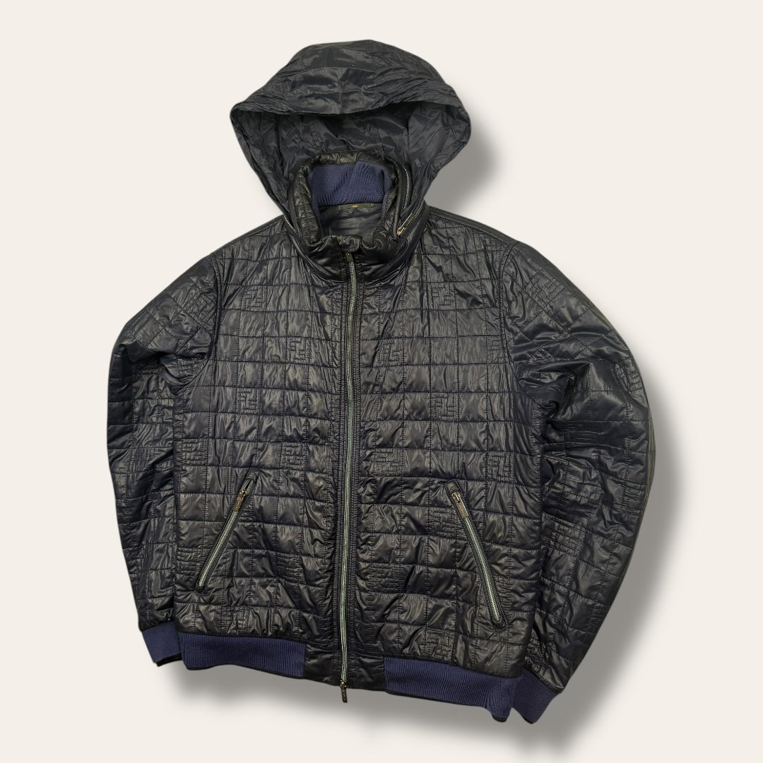 Fendi monogram jacket navy - Medium