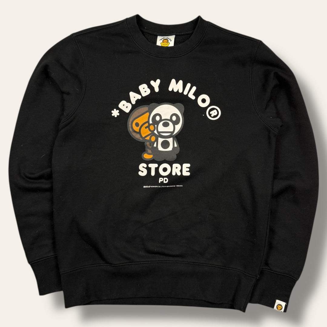 Bape baby milo sweater black - Small