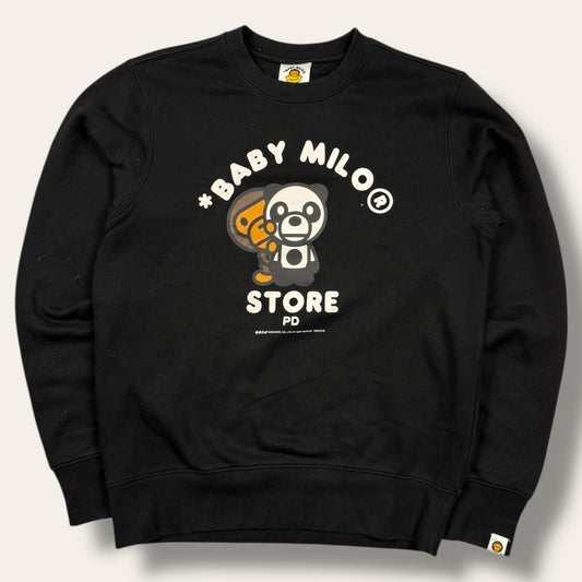 Bape baby milo sweater black - Small