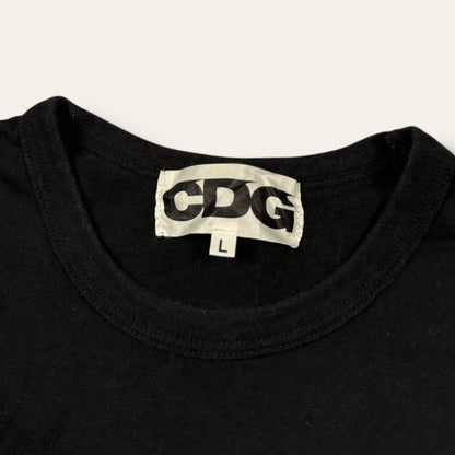 CDG tee black - Medium