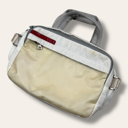 Prada sport waist bag beige