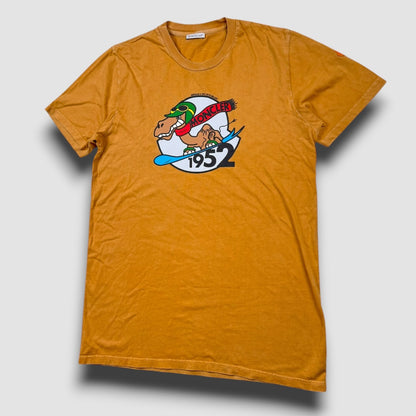 Moncler logo tee camel - Medium