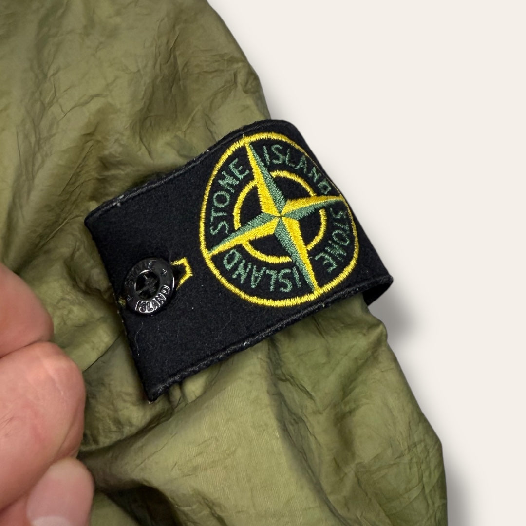 Stone Island jacket dark green - Small
