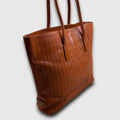 Prada tote bag orange