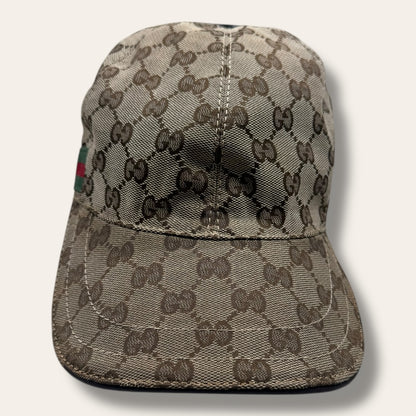 Gucci canvas cap beige - Small