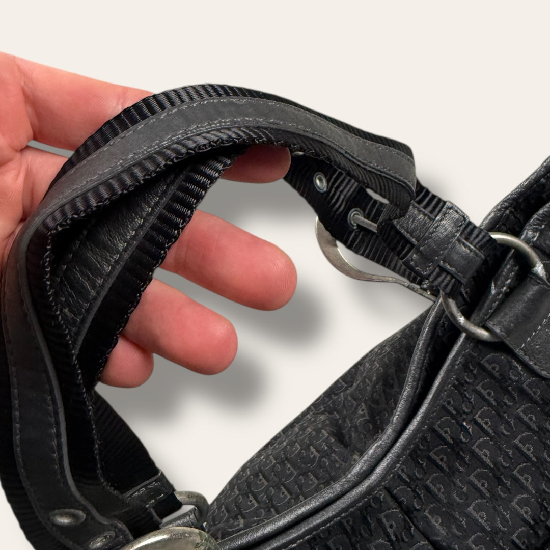 Christian Dior trotter multipocket handbag 2004 black