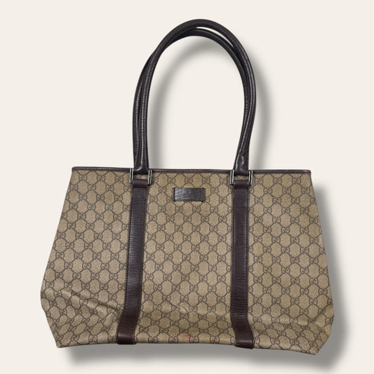 Gucci canvas handbag