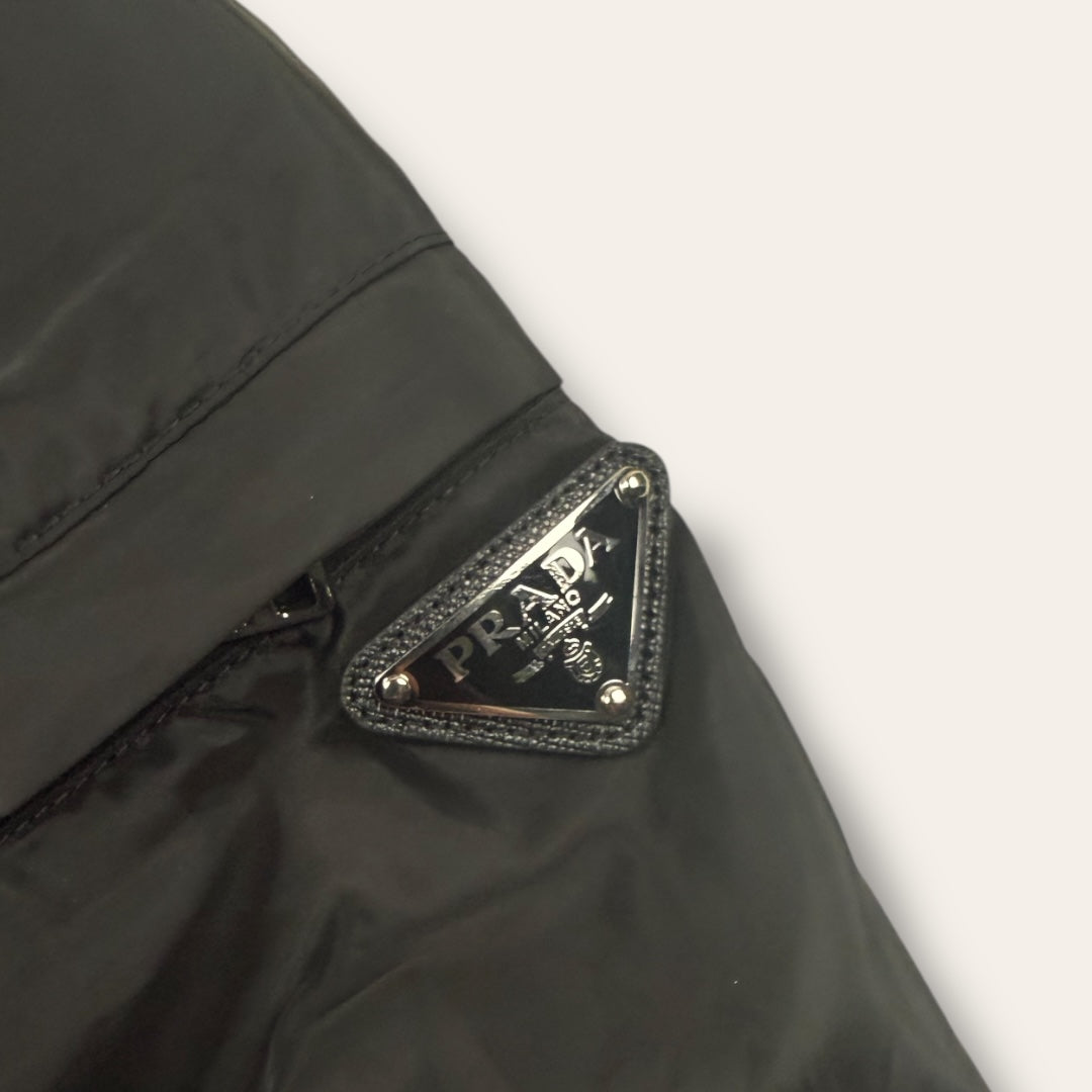 Prada windbreaker jacket black - Small