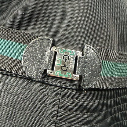Gucci Bob bucket hat black/dark green - medium