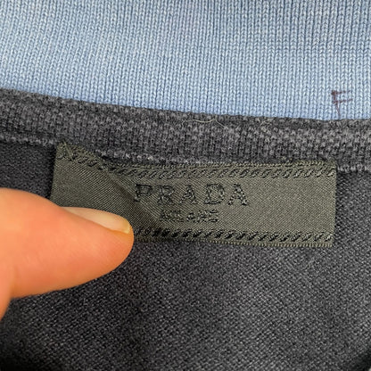 Prada poloshirt navy - extra large / Large