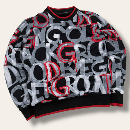 Dolce & Gabbana sweater black/grey - Medium