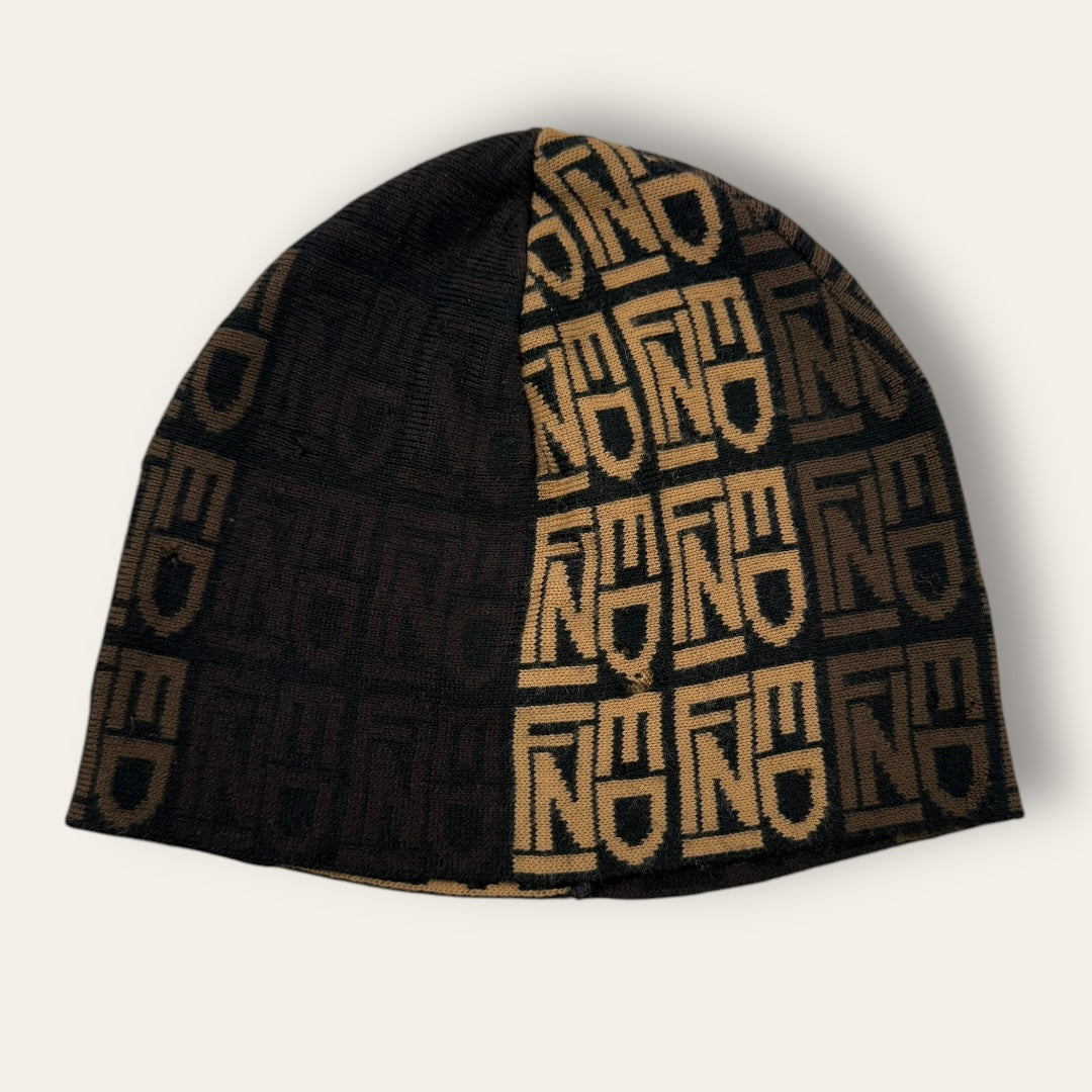 Fendi hat brown/crême