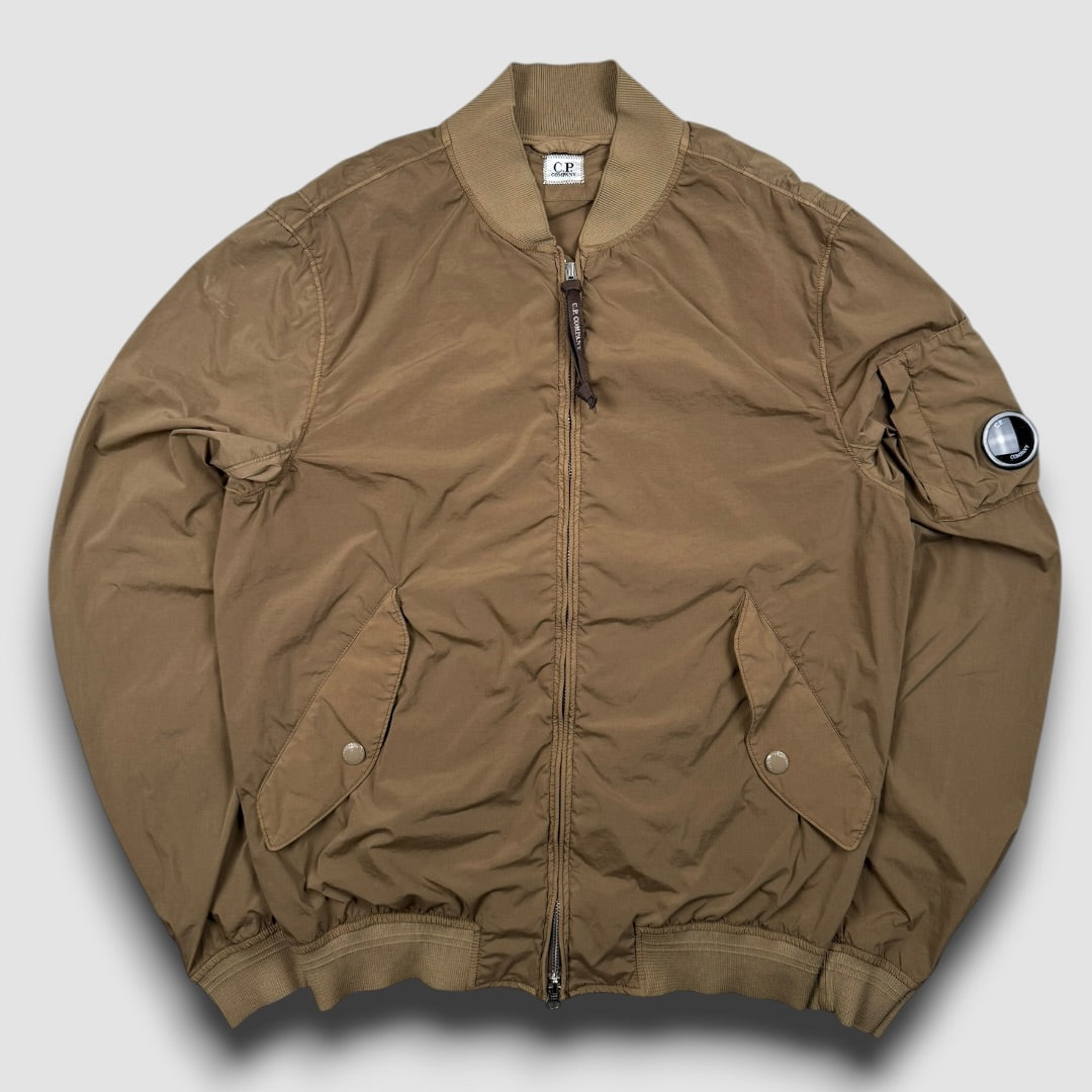 C.P. Company Nycra bomber jacket brown - Medium