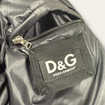 Dolce & gabbana puffer down jacket black - Medium