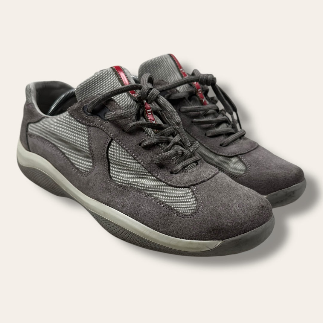 Prada american cups grey suede - 45