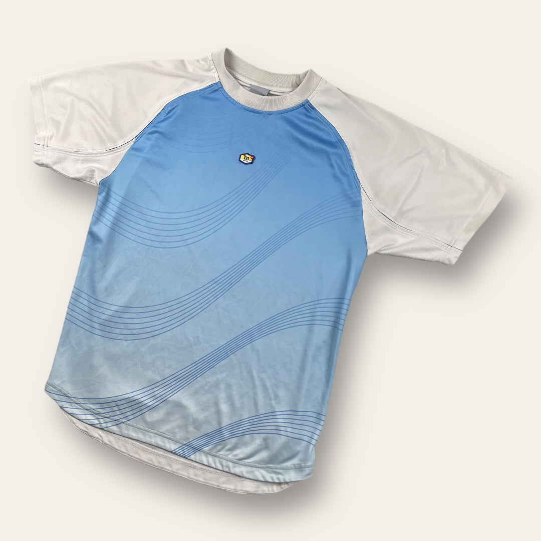 Nike TN tee blue/white -small