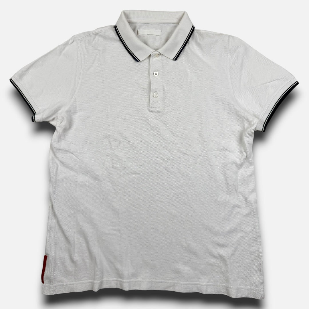 Prada sport polo white - Medium