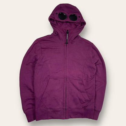 C.P. Company zip-up goggle hoodie purple - Small