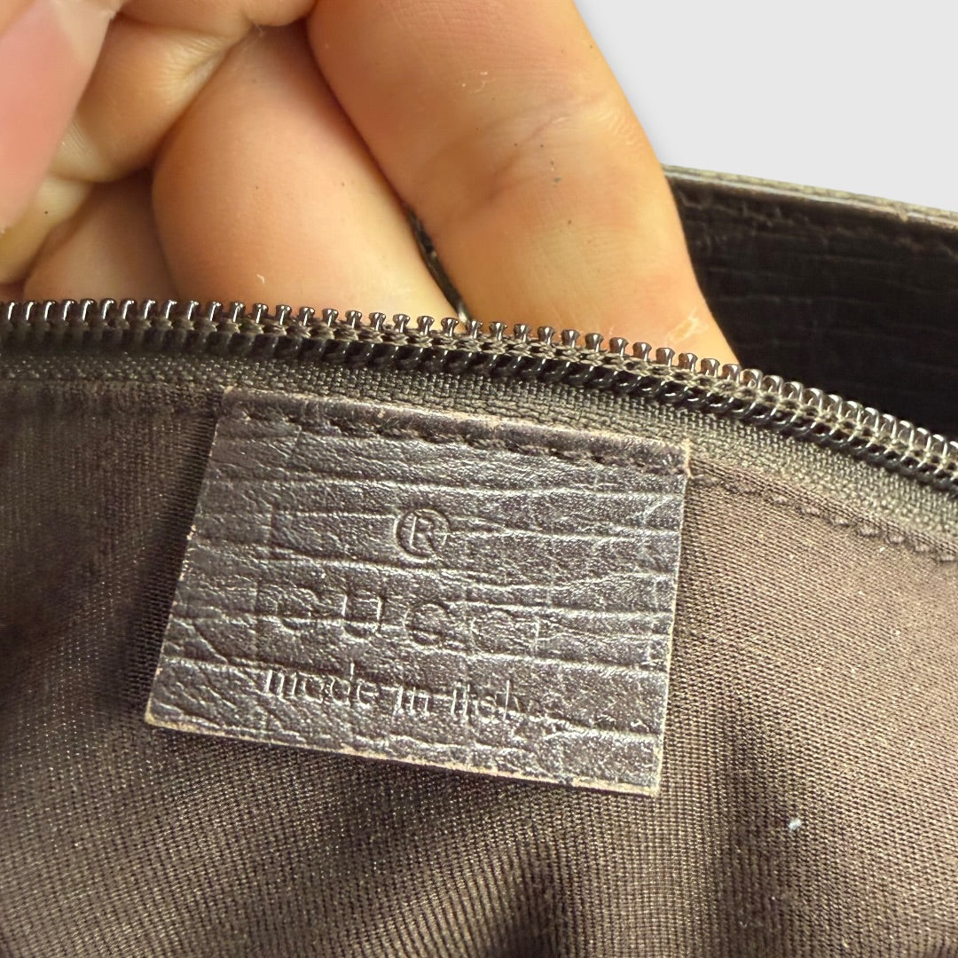 Gucci GG canvas handbag beige