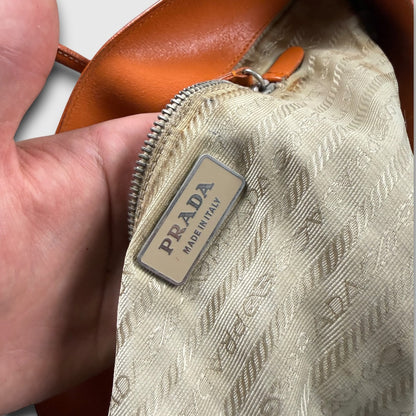 Prada tote bag orange