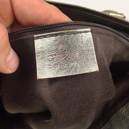 Gucci canvas handbag
