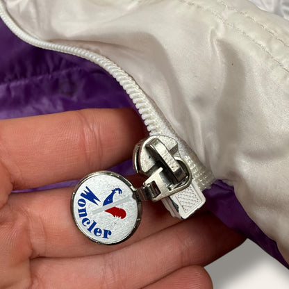 Moncler vintage puffer jacket white - Extra large