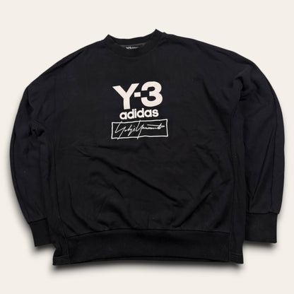Y-3 sweater black - Medium