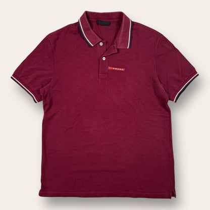 Prada polo burgundy red - Large