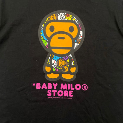 Bape baby milo tee black - Small